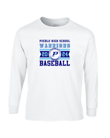 Pueblo Athletic Booster Baseball Stamp - Cotton Longsleeve