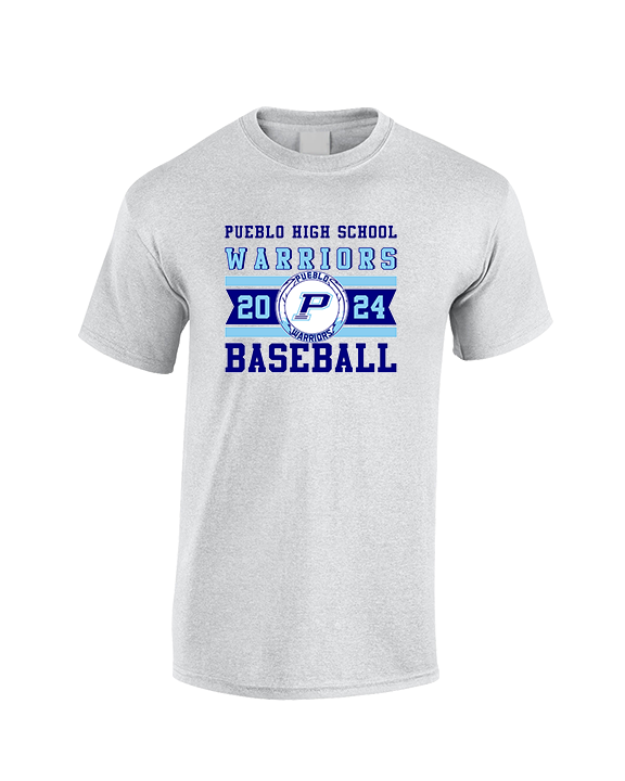 Pueblo Athletic Booster Baseball Stamp - Cotton T-Shirt