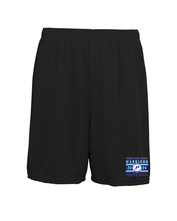 Pueblo Athletic Booster Baseball Stamp - Mens 7inch Training Shorts