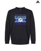 Pueblo Athletic Booster Baseball Stamp - Mens Adidas Crewneck
