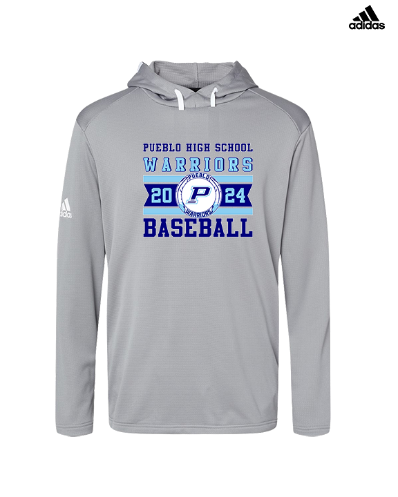 Pueblo Athletic Booster Baseball Stamp - Mens Adidas Hoodie