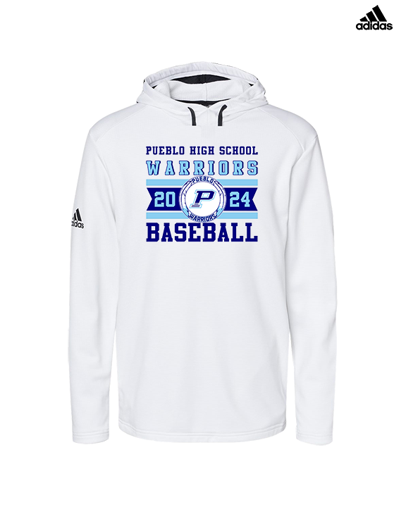 Pueblo Athletic Booster Baseball Stamp - Mens Adidas Hoodie
