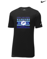 Pueblo Athletic Booster Baseball Stamp - Mens Nike Cotton Poly Tee