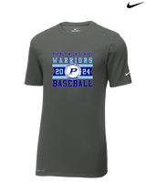 Pueblo Athletic Booster Baseball Stamp - Mens Nike Cotton Poly Tee