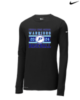 Pueblo Athletic Booster Baseball Stamp - Mens Nike Longsleeve