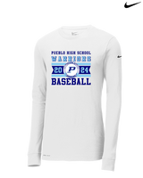 Pueblo Athletic Booster Baseball Stamp - Mens Nike Longsleeve