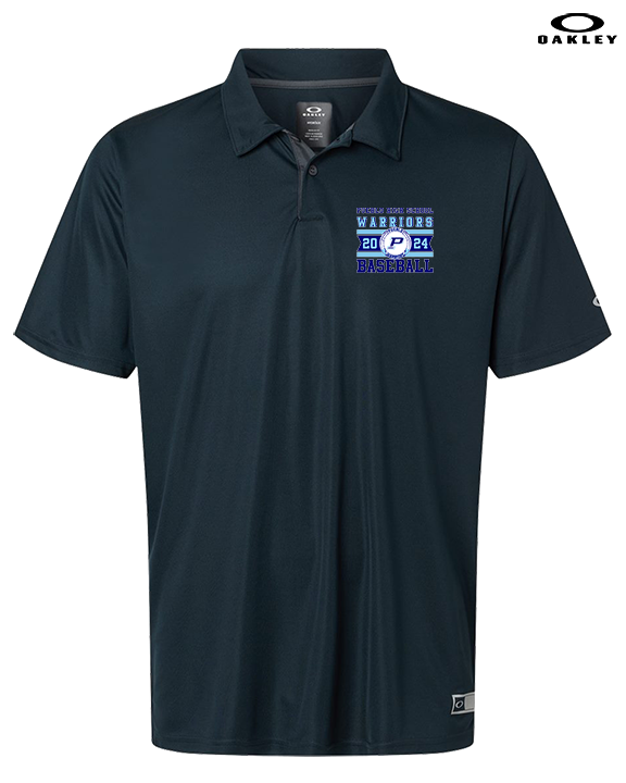 Pueblo Athletic Booster Baseball Stamp - Mens Oakley Polo