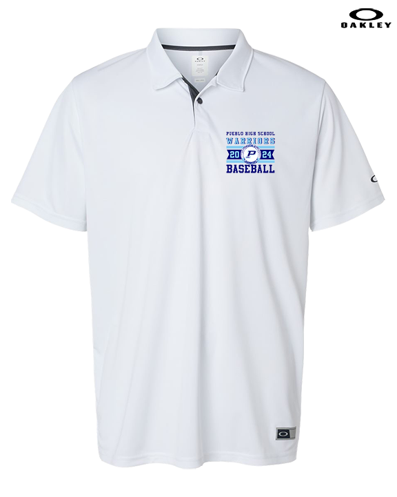 Pueblo Athletic Booster Baseball Stamp - Mens Oakley Polo