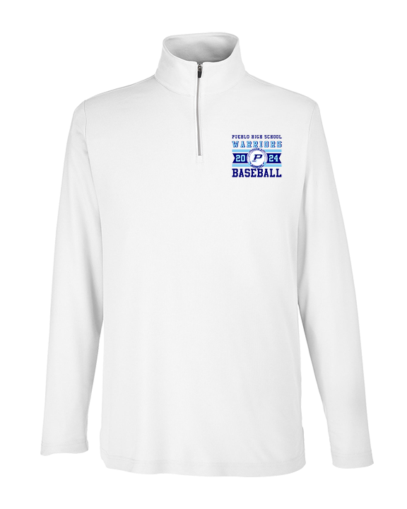 Pueblo Athletic Booster Baseball Stamp - Mens Quarter Zip