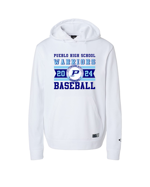 Pueblo Athletic Booster Baseball Stamp - Oakley Performance Hoodie