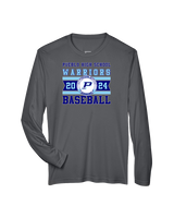 Pueblo Athletic Booster Baseball Stamp - Performance Longsleeve