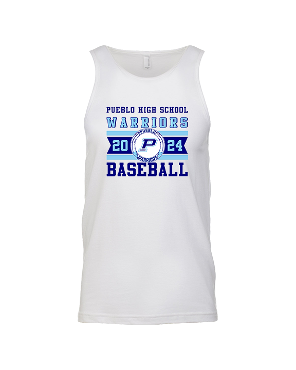 Pueblo Athletic Booster Baseball Stamp - Tank Top