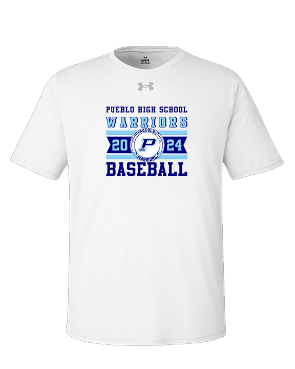 Pueblo Athletic Booster Baseball Stamp - Under Armour Mens Team Tech T-Shirt