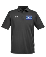Pueblo Athletic Booster Baseball Stamp - Under Armour Mens Tech Polo