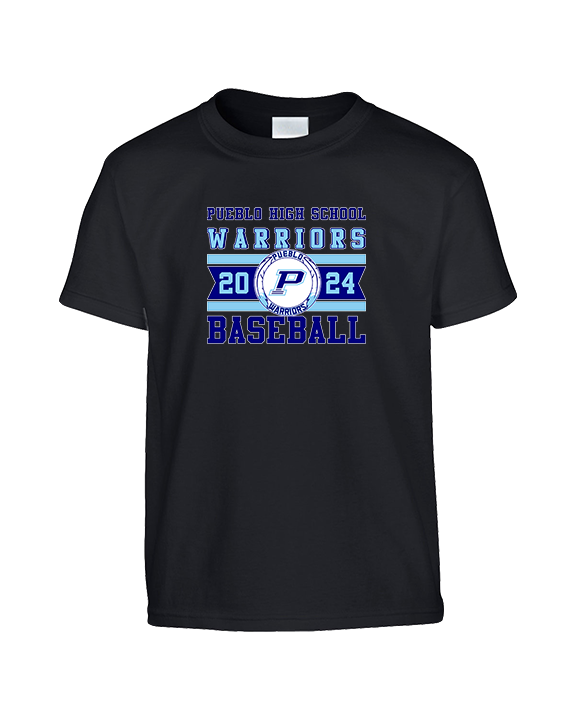 Pueblo Athletic Booster Baseball Stamp - Youth Shirt