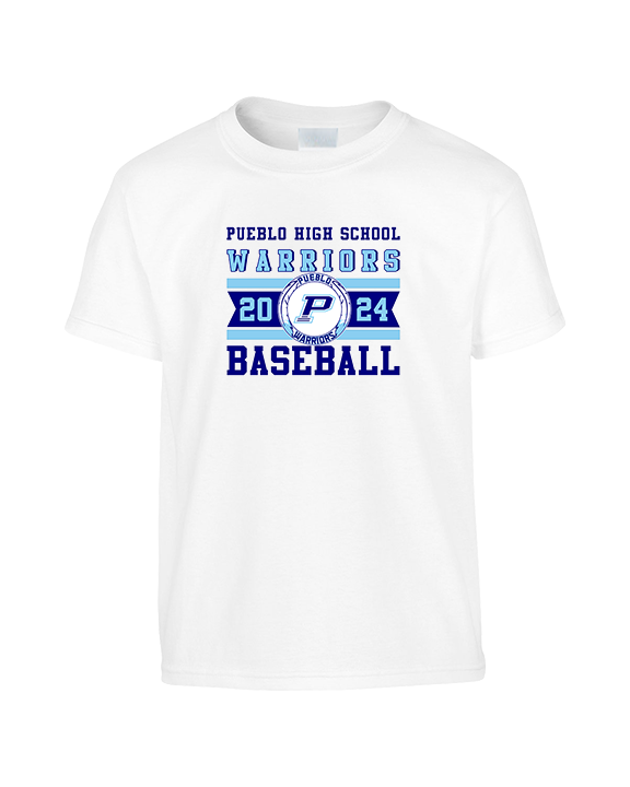 Pueblo Athletic Booster Baseball Stamp - Youth Shirt