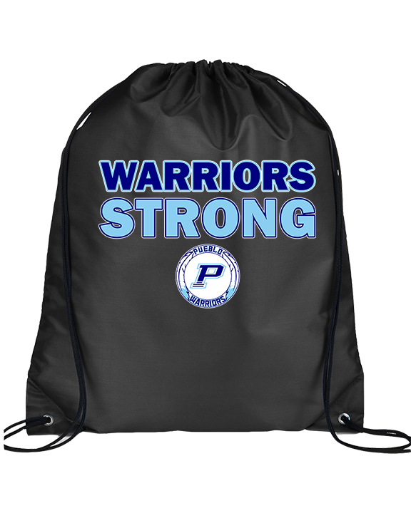 Pueblo Athletic Booster Baseball Strong - Drawstring Bag