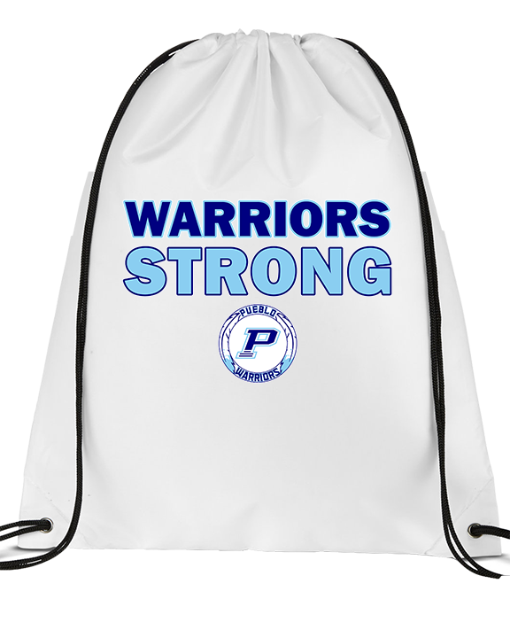Pueblo Athletic Booster Baseball Strong - Drawstring Bag