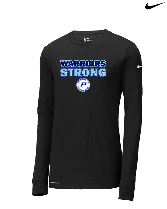 Pueblo Athletic Booster Baseball Strong - Mens Nike Longsleeve