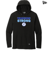 Pueblo Athletic Booster Baseball Strong - New Era Tri-Blend Hoodie