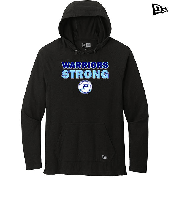 Pueblo Athletic Booster Baseball Strong - New Era Tri-Blend Hoodie