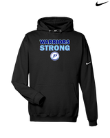 Pueblo Athletic Booster Baseball Strong - Nike Club Fleece Hoodie