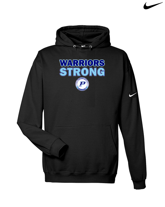 Pueblo Athletic Booster Baseball Strong - Nike Club Fleece Hoodie