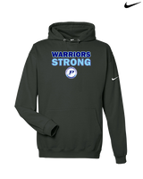 Pueblo Athletic Booster Baseball Strong - Nike Club Fleece Hoodie