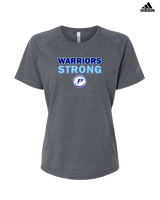 Pueblo Athletic Booster Baseball Strong - Womens Adidas Performance Shirt