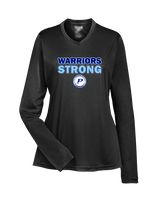Pueblo Athletic Booster Baseball Strong - Womens Performance Longsleeve