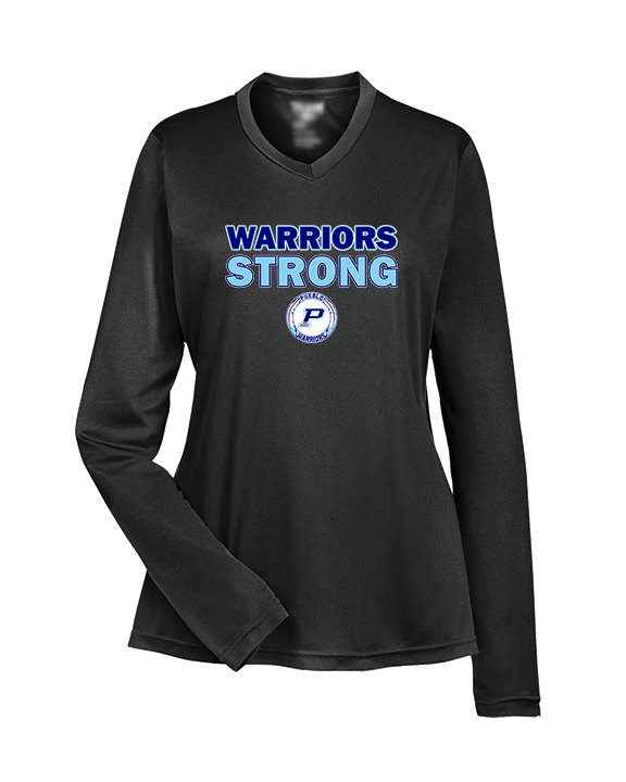 Pueblo Athletic Booster Baseball Strong - Womens Performance Longsleeve
