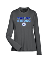 Pueblo Athletic Booster Baseball Strong - Womens Performance Longsleeve