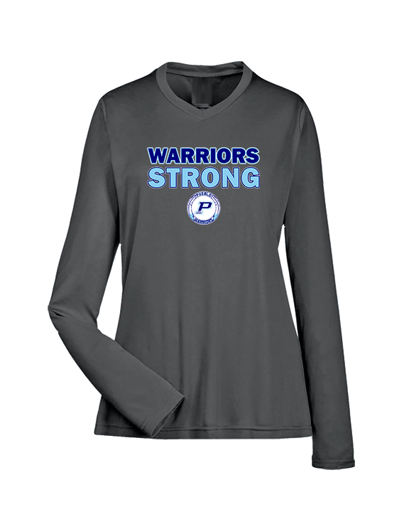Pueblo Athletic Booster Baseball Strong - Womens Performance Longsleeve