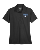 Pueblo Athletic Booster Baseball Strong - Womens Polo