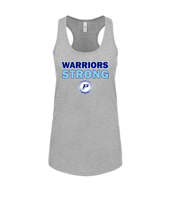 Pueblo Athletic Booster Baseball Strong - Womens Tank Top