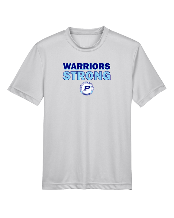 Pueblo Athletic Booster Baseball Strong - Youth Performance Shirt