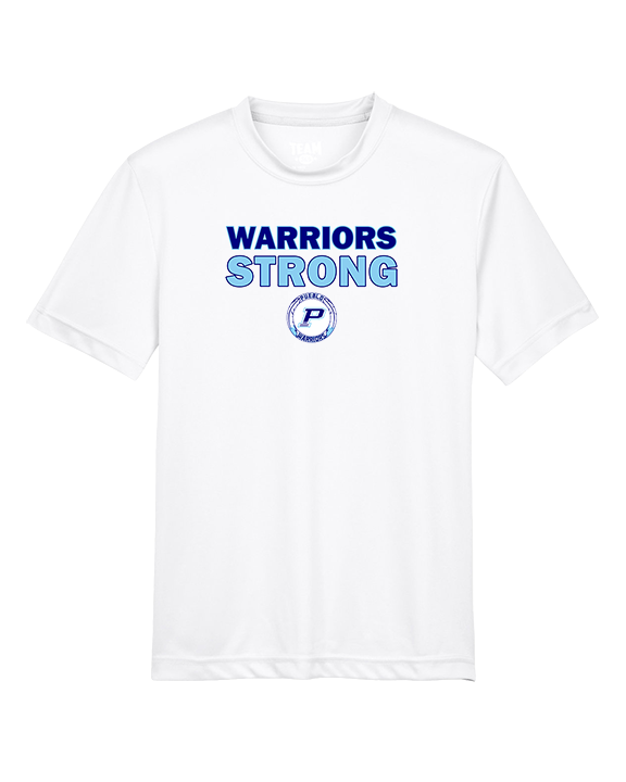 Pueblo Athletic Booster Baseball Strong - Youth Performance Shirt