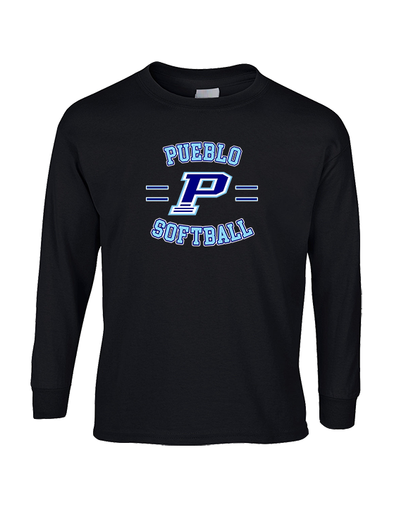 Pueblo Athletic Booster Softball Curve - Cotton Longsleeve