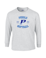 Pueblo Athletic Booster Softball Curve - Cotton Longsleeve