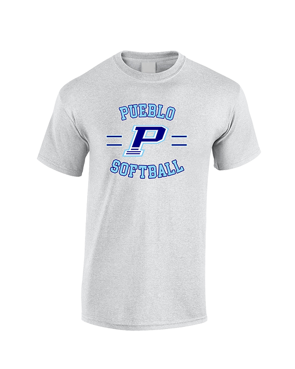 Pueblo Athletic Booster Softball Curve - Cotton T-Shirt