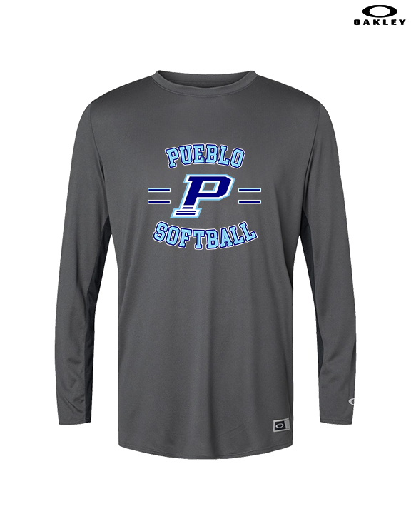 Pueblo Athletic Booster Softball Curve - Mens Oakley Longsleeve