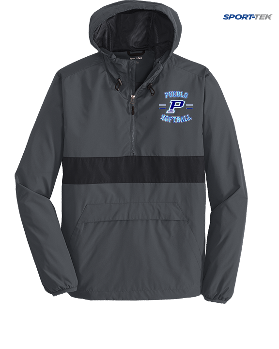 Pueblo Athletic Booster Softball Curve - Mens Sport Tek Jacket