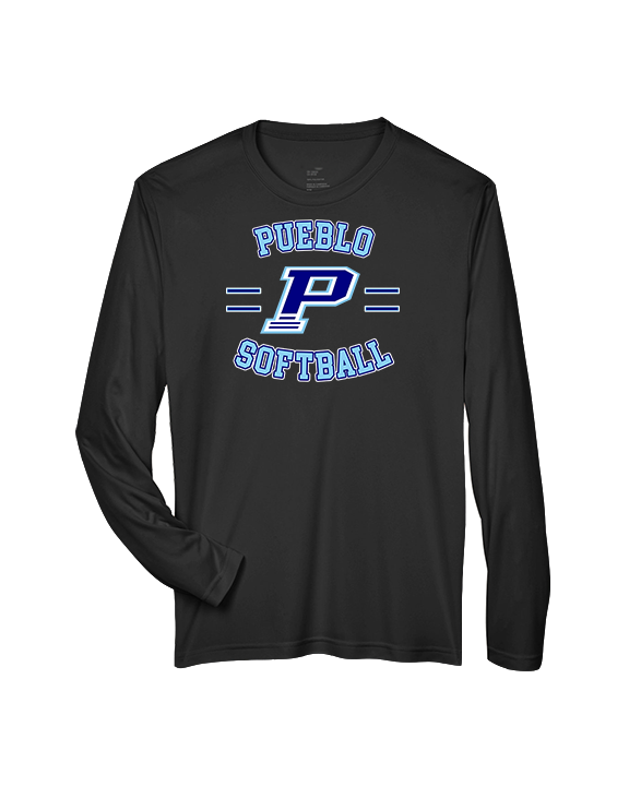 Pueblo Athletic Booster Softball Curve - Performance Longsleeve