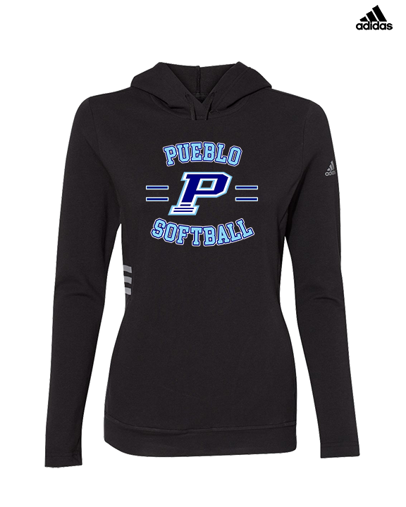 Pueblo Athletic Booster Softball Curve - Womens Adidas Hoodie