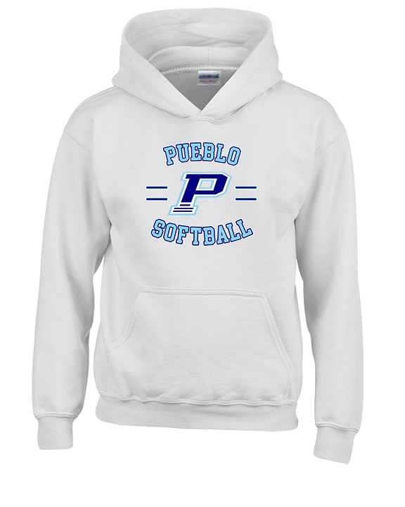 Pueblo Athletic Booster Softball Curve - Youth Hoodie