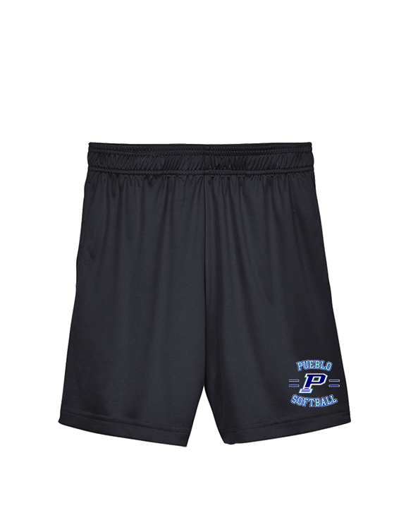 Pueblo Athletic Booster Softball Curve - Youth Training Shorts
