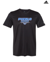 Pueblo Athletic Booster Softball Design - Mens Adidas Performance Shirt