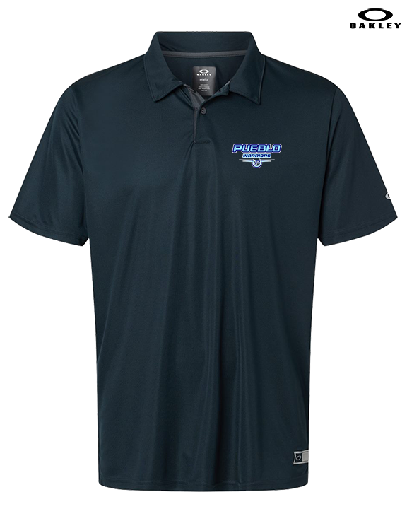 Pueblo Athletic Booster Softball Design - Mens Oakley Polo