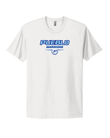 Pueblo Athletic Booster Softball Design - Mens Select Cotton T-Shirt