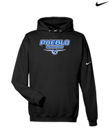 Pueblo Athletic Booster Softball Design - Nike Club Fleece Hoodie